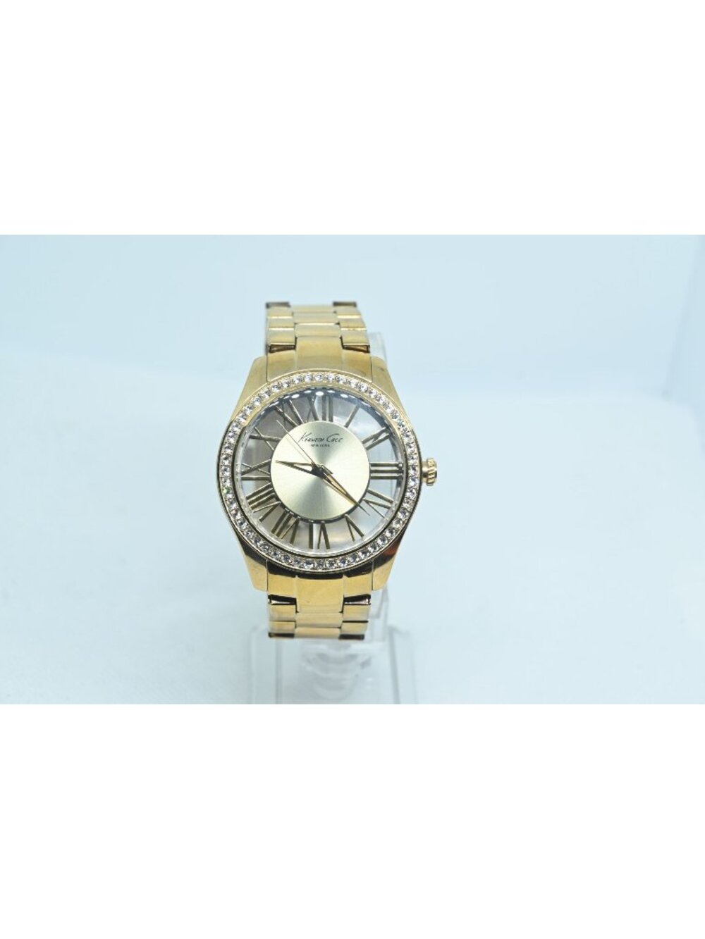 Kenneth Cole New York Women's KC4853 Transparency Gold Analog Watch Steel